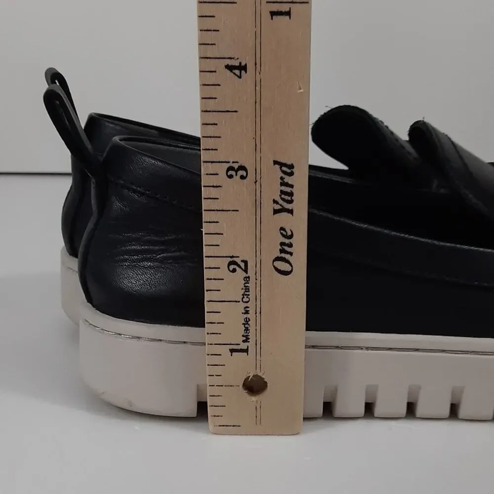 Vionic Uptown Loafers Black Womens 6 Chunky Penny Loafers Whimsygoth Academia
